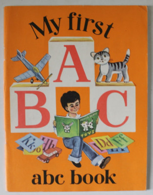 MY FIRST ABC BOOK by O .URINA , drawings by B. RYTMAN , 1986 foto