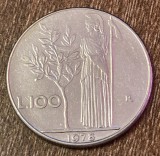 C50 - Moneda foarte veche - Italia - 100 lire - 1976