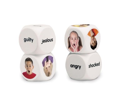 Cuburi pentru conversatii - emotii PlayLearn Toys foto
