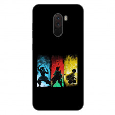 Husa compatibila cu Xiaomi Pocophone F1 Silicon Gel Tpu Model Demon Slayer Team