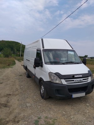 Deflector capota Iveco Daily 2006-2013 inscriptionat foto