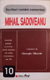 MIHAIL SADOVEANU COMENTAT-GHEORGHE MITRACHE