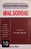 Mihail Sadoveanu Comentat - Gheorghe Mitrache, Recif 1995, Scriitori Romani, Biografii, Carte Paperback