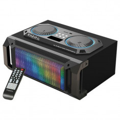 Sound box 2.1, iluminat LED, USB, SD,Bluetooth, FM, AUX, 200 W foto