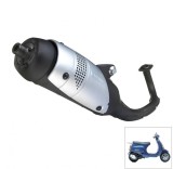 Toba esapament Leo Vince Touring - Vespa ET2 (96-05) - LX (05-12) - LX Touring - Primavera - S 2T (07-12) - Primavera 2T AC 50cc
