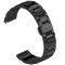 Curea ceramica, compatibila Garmin Vivoactive 4, telescoape Quick Release, 22mm, Negru