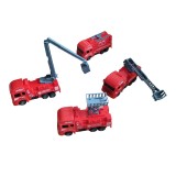 Set 4 masinute Fire Engine