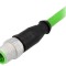 Conector M12 tată 4 pini drept D-Ethernet cablu 0,5m HARTING