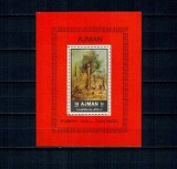 Ajman 1972 - Picturi din Pompei, colita neuzata