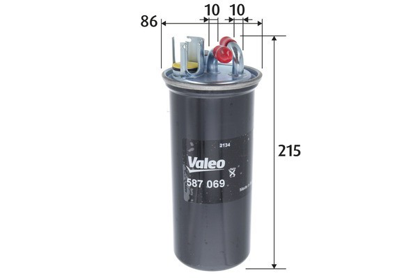 VALEO 587069 filtru combustibil