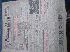 ZIARUL ROMANIA LIBERA 12 IANUARIE 1949 foto