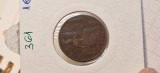 361 United Kingdom, Marea Britanie, 1 Farthing 1861, KM#747, Victoria, Europa