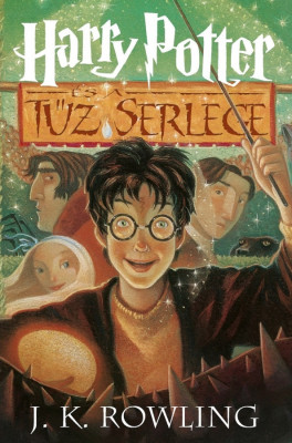 Harry Potter &amp;eacute;s a Tűz Serlege &amp;ndash; kem&amp;eacute;ny t&amp;aacute;bl&amp;aacute;s - J. K. Rowling foto