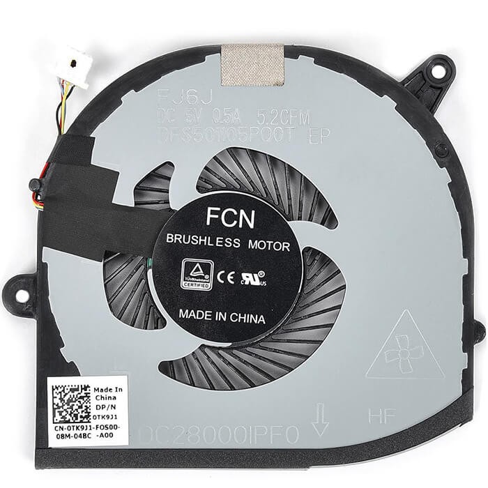 Cooler placa video Laptop, Dell, Precision 5520, 5530, 5540, V9H8N, 0V9H8N, DFS501105PQ0T FM86, DC28000NHF0, NS75C01-18L26, DC28000NHD0, 5V, 0.5A, GPU