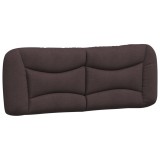 Cumpara ieftin Perna pentru tablie de pat Hvar maro inchis, 140 cm, material textil