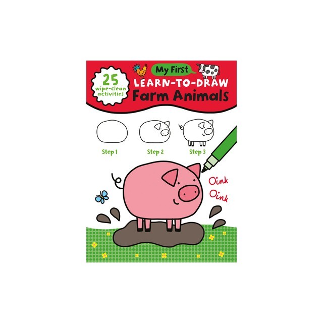 My First Learn-To-Draw: Farm Animals