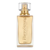Parfum cu feromoni PHEROSTRONG By Night For Women, pentru femei, note de pere, piper roz și iasomie, 50 ml