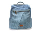 Rucsac GRYXX albastru, 1593, din piele ecologica