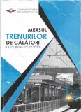 C8978N Mersul trenurilor de călători 2019-2020, exemplar de serviciu
