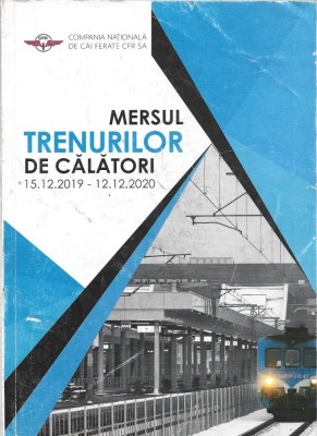 C8978N Mersul trenurilor de călători 2019-2020, exemplar de serviciu foto