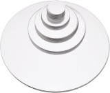 Set 31 Oglinzi Decorative Rotunde Argintii Acrilice MaffStuff, Diametru 14cm, Perete, Rezistente la Umezeala