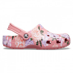 Sabo?i Femei casual Crocs Classic Printed Floral Clog foto