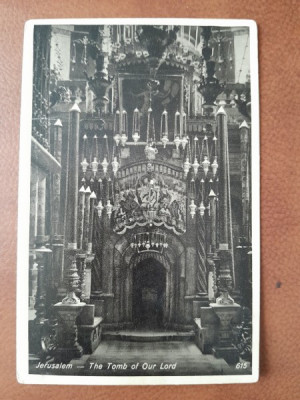 Carte postala, Jerusalem, The Tomb of Our Lord, inceput de secol XX foto