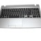 Tastatura HP Neagra Samsung CN13BA5903270 cu Palmrest argintiu si TouchPad, Samsung NP270E5E cu Palmrest