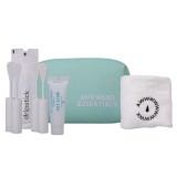 Set DRIPSTICK Starter Set, cu 5 bureți pentru curățare după sex, prosop, gel de stimulare și geantă de transport