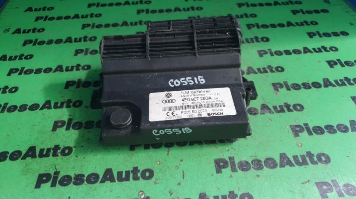 Modul control baterie Audi A8 (2002-2009) [4E_] 4e0907280a