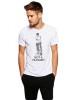 Tricou barbati alb - Not a hugger - XL, THEICONIC