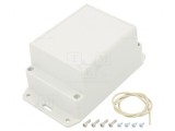 Carcasă Universală cu Lame de Fixare 85x125x70mm