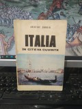 Aristide Buhoiu, Italia &icirc;n c&icirc;teva c&acirc;teva cuvinte, editura Stadion, București 1972, 060