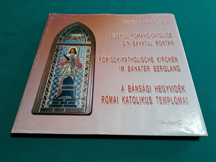 BISERICI ROMANO-CATOLICE DIN BANATUL MONTAN /ERWIN JOSEF ȚIGLA / 2001 * 47A