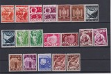 BULGARIA ACTIVITATI , AGRICULTURA 1938 MI.320-339 MNH LIPSA VAL . 337