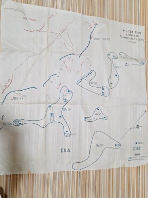 Harta. Schita nr.24, primul razboi mondial, detalii in descriere foto