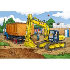 Puzzle 40 piese - Digger | Schmidt