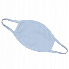 Masca de protectie reutilizabila FDTwelve A1 Bumbac 2 straturi Albastru foto