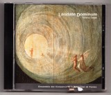cd muzica laudate dominum 1999-2000 tonino tesei ensamble de conservatorio pergolesi di fermo cu timbru original italian carcasa originala italiana