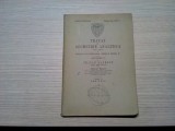 TRATAT DE GEOMETRIE ANALITICA - CONICELE - TRAIAN LALESCU - 1938, 120 p., Alta editura