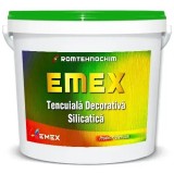 Tencuiala Decorativa Silicatica &ldquo;Emex&rdquo; - Alb - Bid. 25 Kg