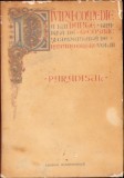 796SPN Dante, Divina Comedie, Paradisul ediție de Ramiro Ortiz 1932