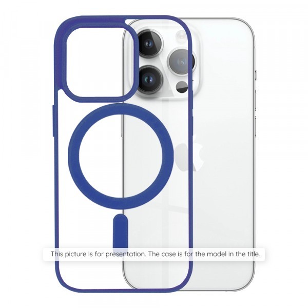 Husa MagSafe pentru Apple iPhone 17 Pro Max, Techsuit, Pro, Albastra