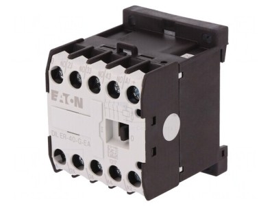 Contactor 4P NO 24VDC 6A DIN DILER-40-G-EA foto