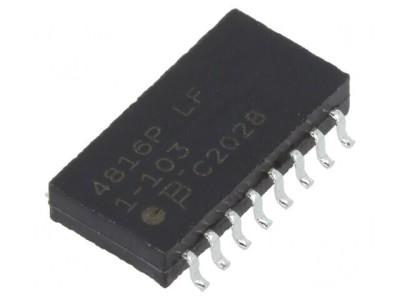 Rezistor multipolar Y SMD 10k&amp;Omega; &amp;plusmn;1% 1,28W 8 rezistori 50V foto