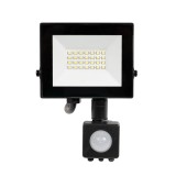 Proiector senzor slim LED SMD V4 20W 6500K IP65, Novelite