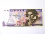 Rara! Italia bancnota test specimen De La Rue Giori-Beethoven Varinota aUNC la cel mai mic pret