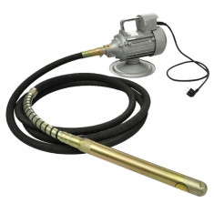 Motor vibrator pentru beton 220 V 50 Hz 1500 W, furtun 6 m GartenMobel Dekor