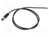 Conector M12 mufă tată drept aurit 5 PIN AMPHENOL