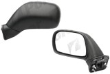 Oglinda exterioara Opel Agila (H00), 07.2000-01.2008, Suzuki Wagon R+ (Mm), 05.2000-, Dreapta, Crom, manuala, Fara incalzire, carcasa neagra, Convex,